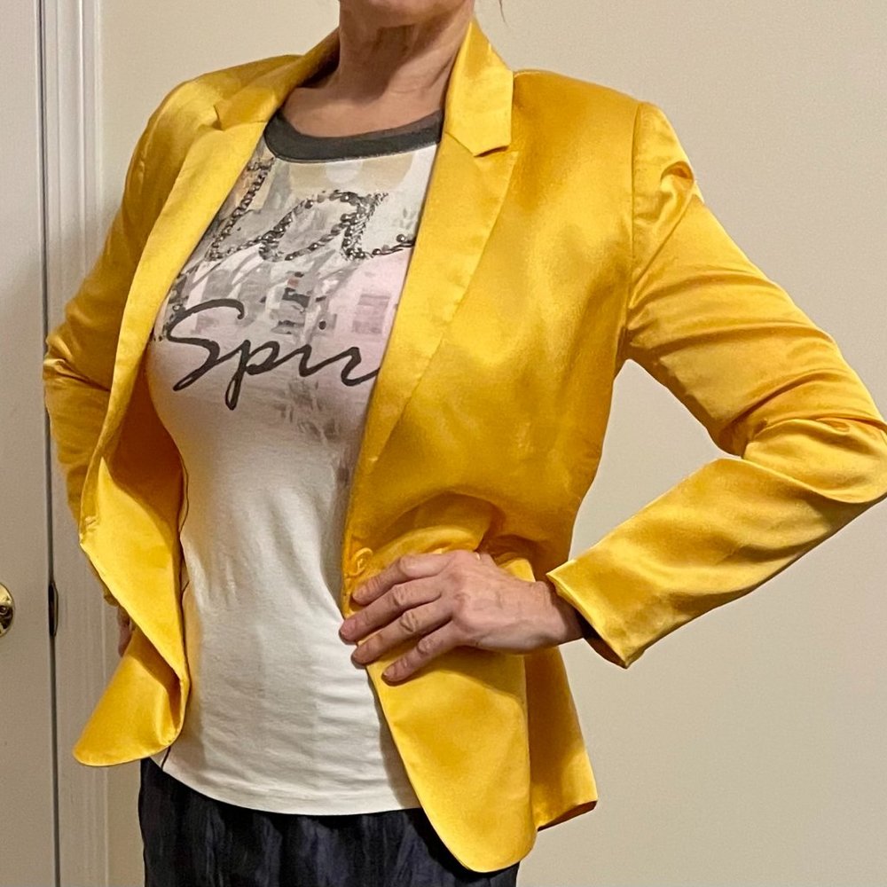 Gold Linea Domani Ladies Blazer